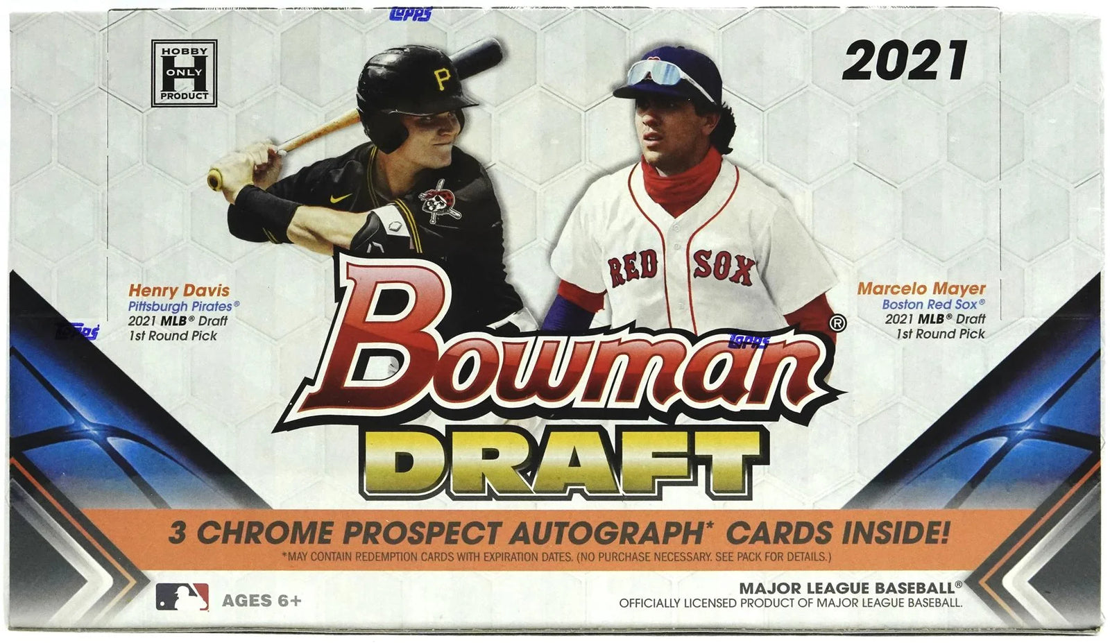 DRAFT - Just In 2021 Bowman Draft Baseball Hobby Jumbo Box