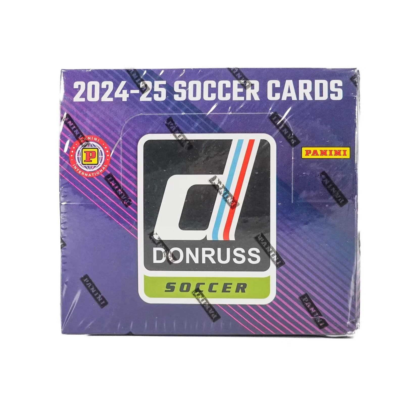 2024-25 Panini Donruss Soccer International Hobby 12-Box Case (Ships Sealed Only)