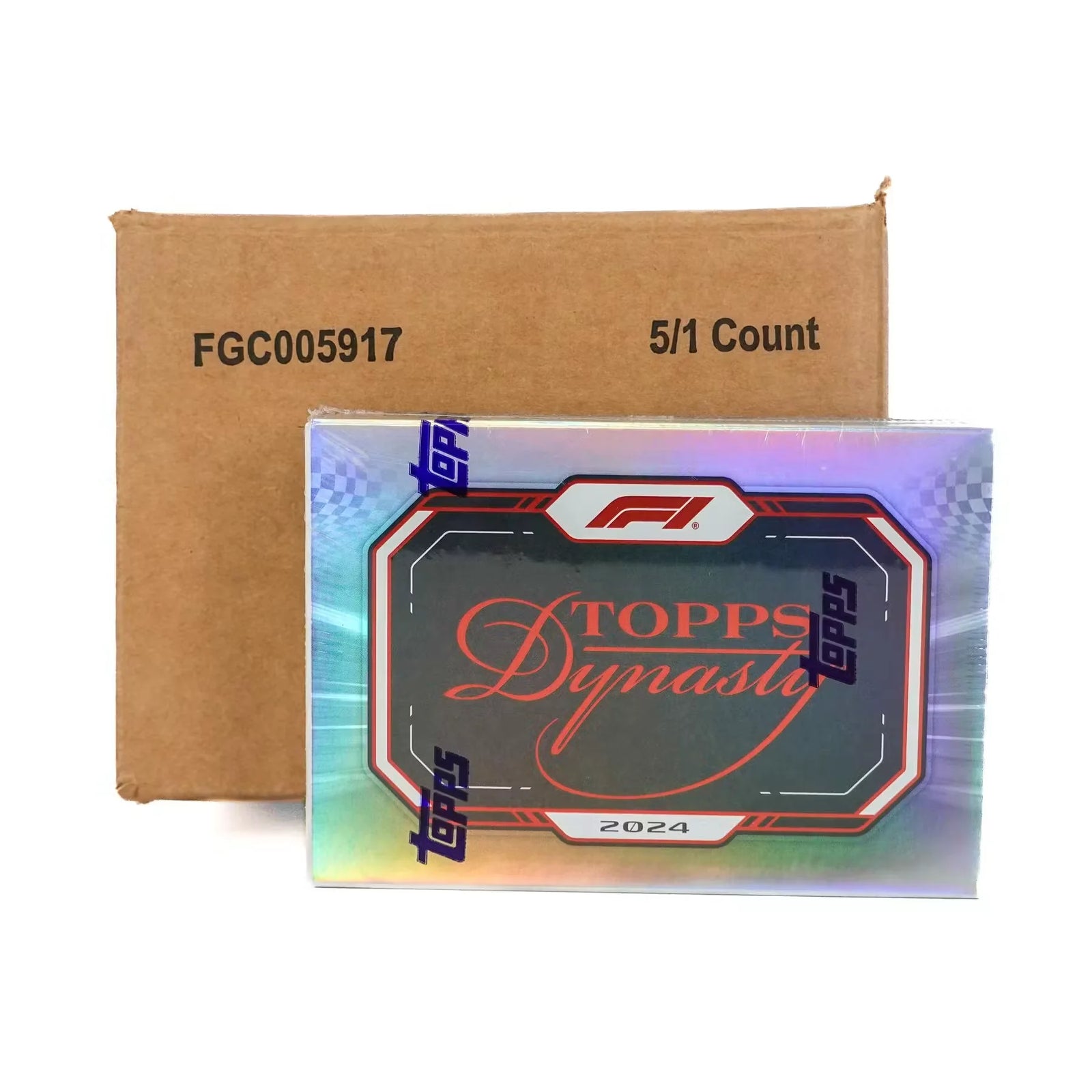 2024 Topps Dynasty Formula 1 Hobby 5-Box Case | Premium Autograph Relics (Ships Sealed Only)