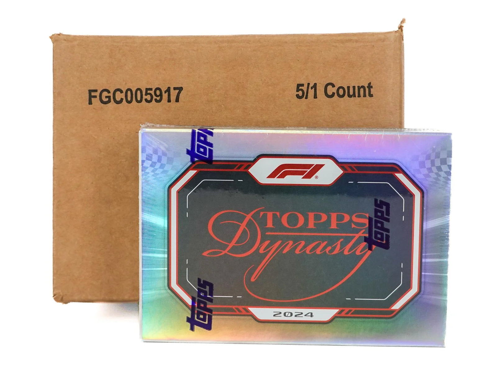 2024 Topps Dynasty Formula 1 Hobby 5-Box Case | Premium Autograph Relics (Ships Sealed Only)