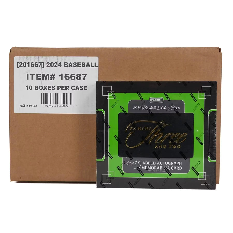 2024 Panini Three and Two Baseball Hobby 10 Box Case