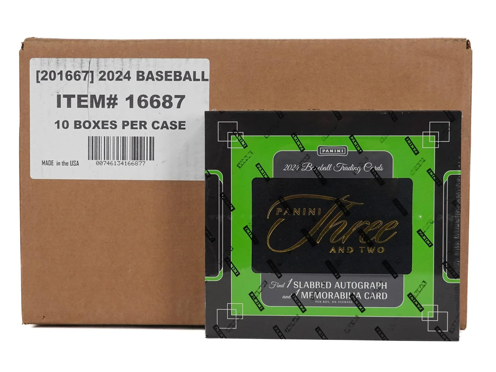 2024 Panini Three and Two Baseball Hobby 10 Box Case