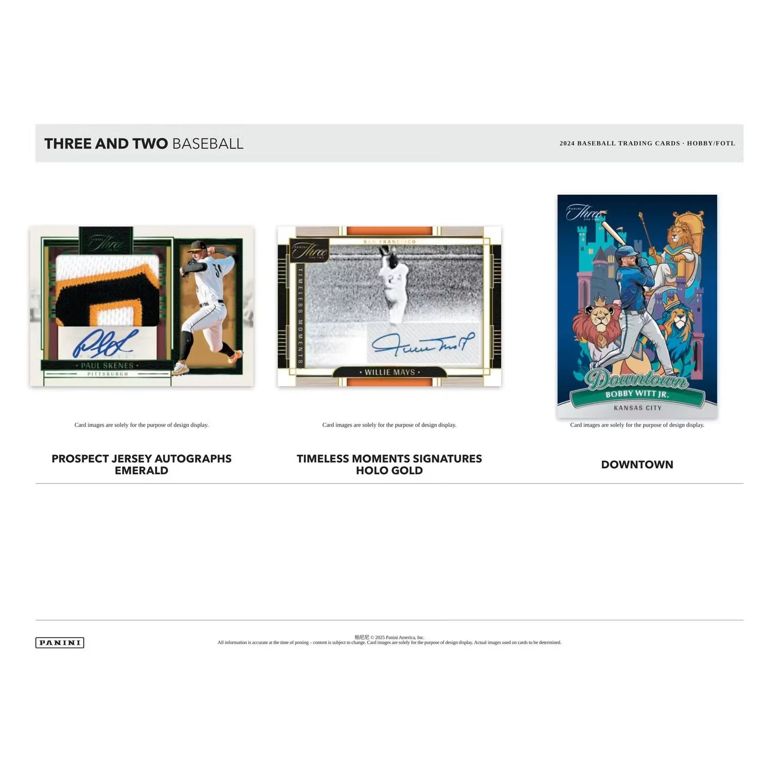 2024 Panini Three and Two Baseball Hobby 10 Box Case