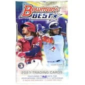 DRAFT - Just In 2021 Bowman's Best Baseball Hobby Box