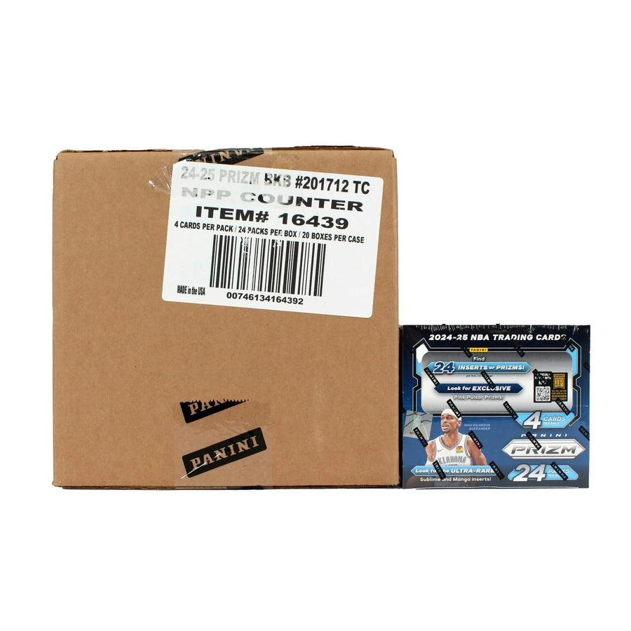 DRAFT - 2024/25 Panini Prizm Basketball 20-Box Case | 24-Pack Retail
