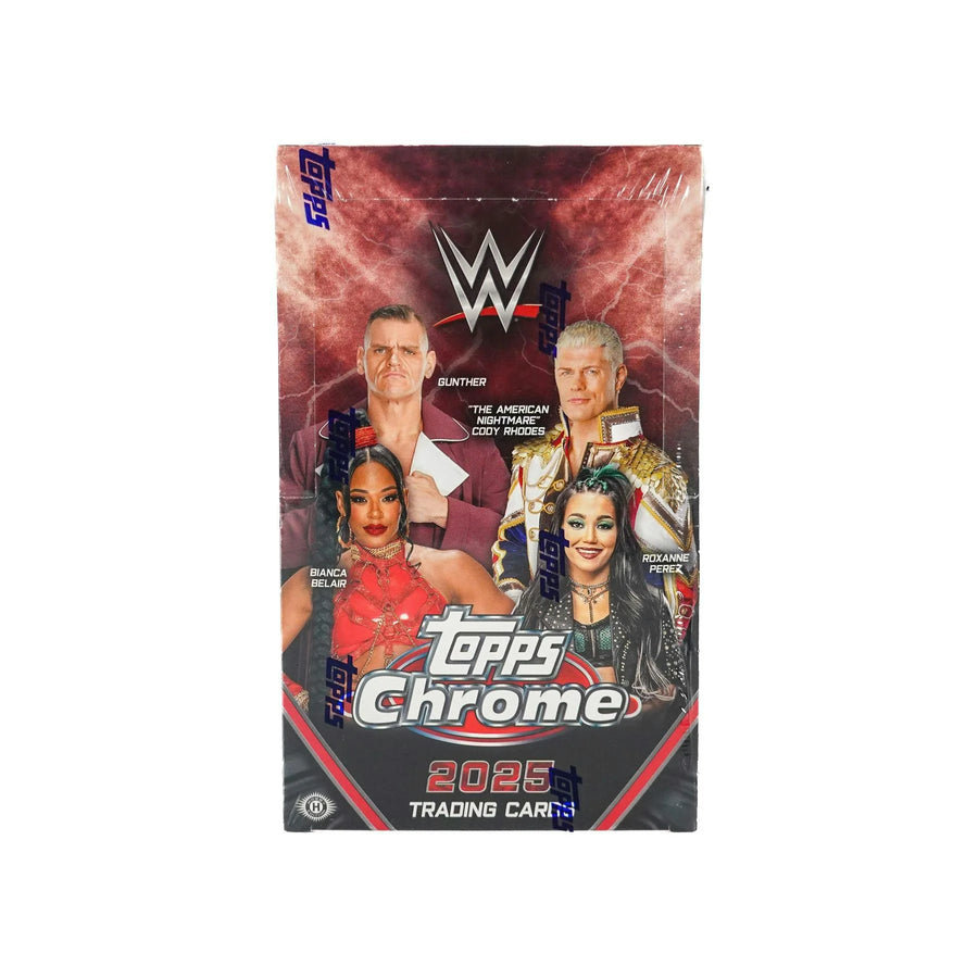 DRAFT - 2025 Topps Chrome WWE Wrestling Hobby Box | BV3C0O3CN9