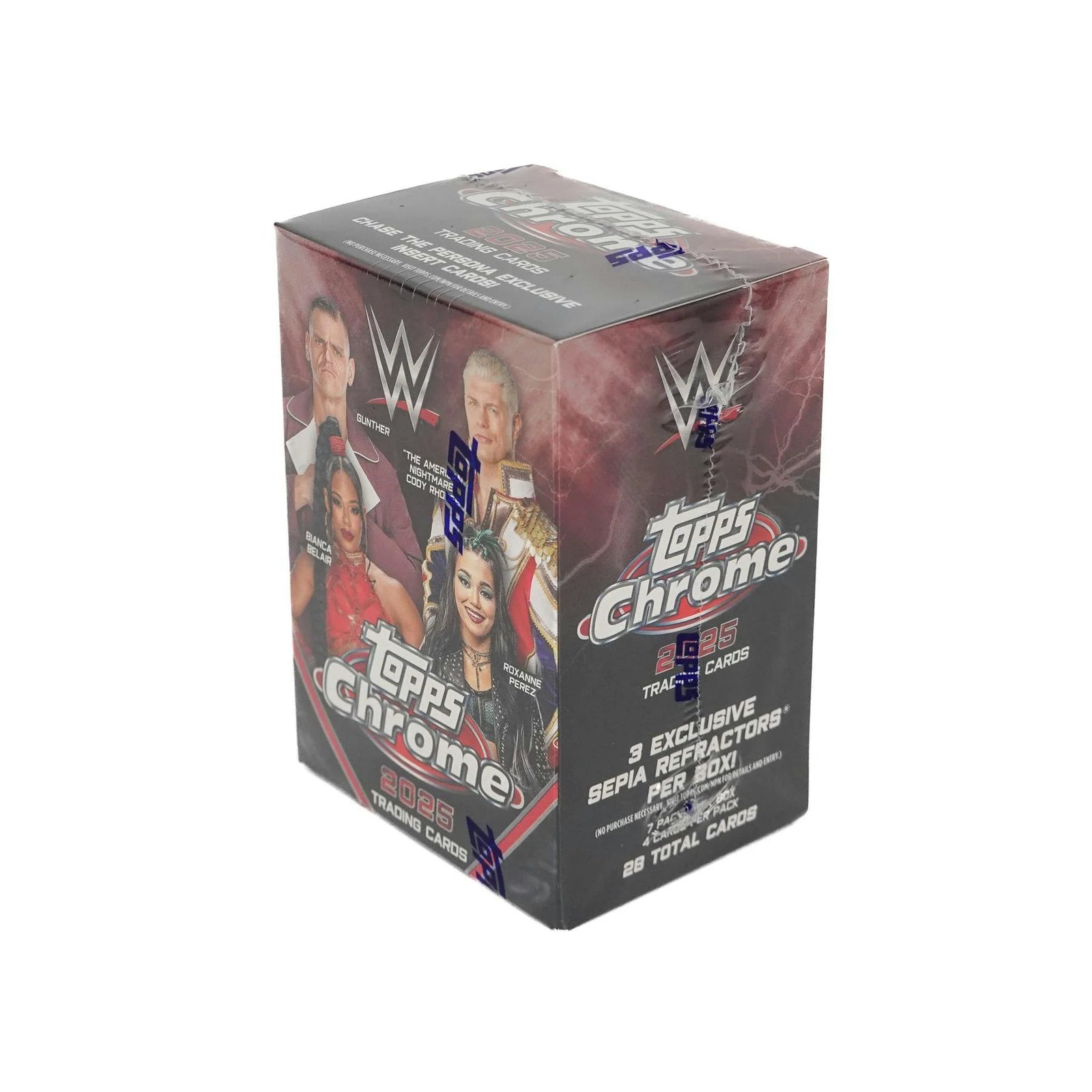 DRAFT - New 2025 Topps Chrome WWE Wrestling Blaster 40-Box Case