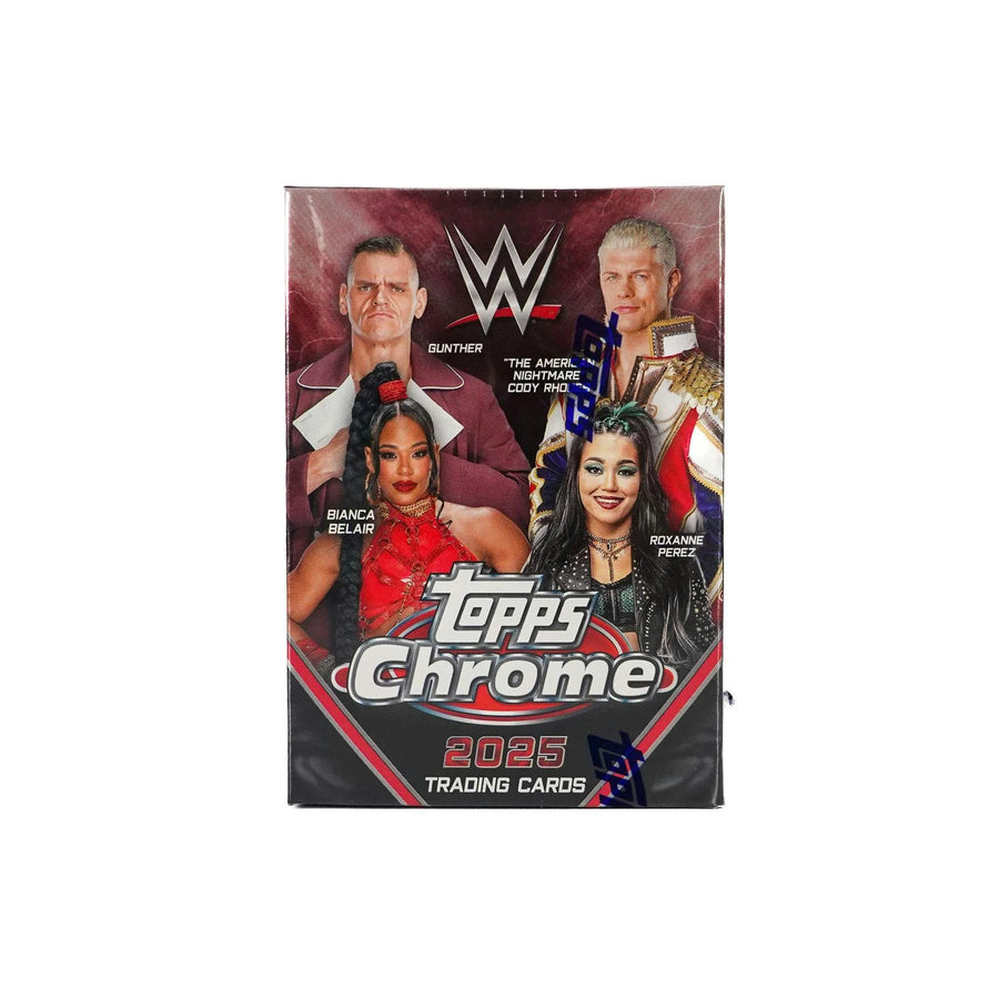 DRAFT - 2025 Topps Chrome WWE Wrestling Blaster Box | dacardworld:BV3C0QT3Q2