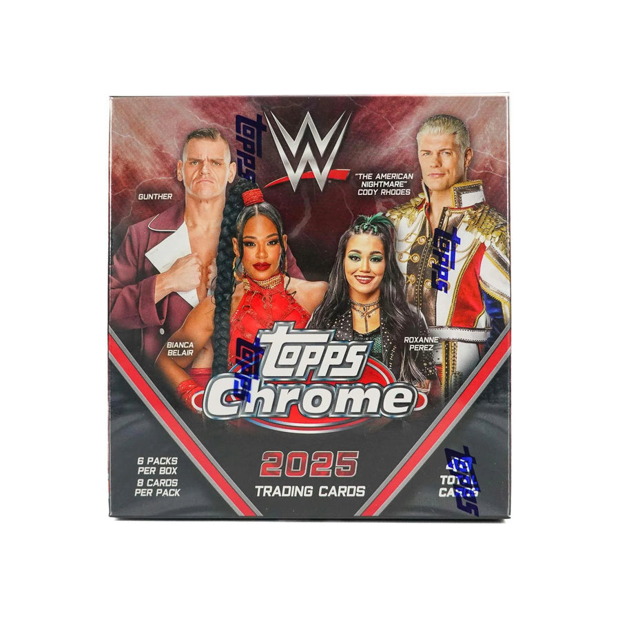 DRAFT - 2025 Topps Chrome WWE Wrestling Mega Box