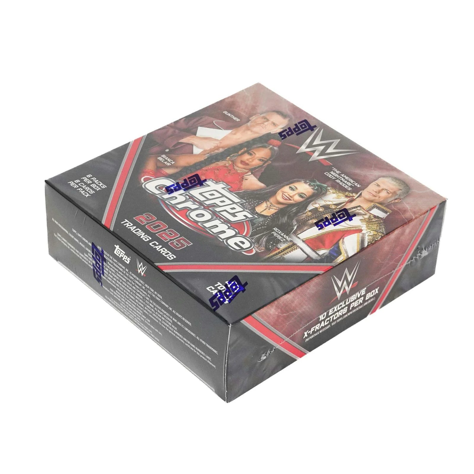 DRAFT - 2025 Topps Chrome WWE Wrestling Mega Box