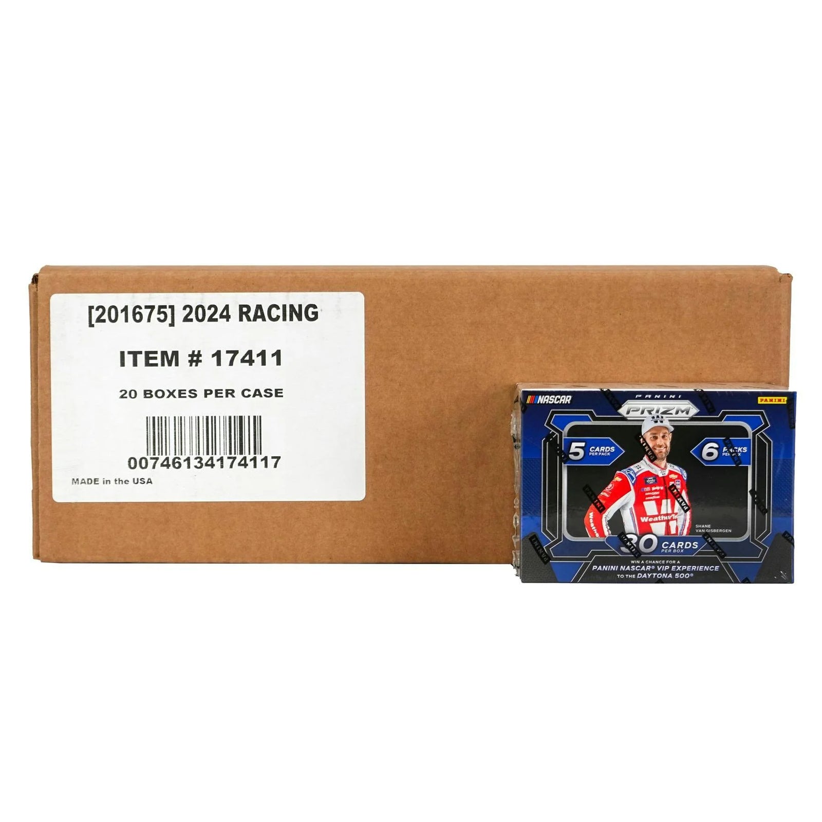DRAFT - 2024 Panini Prizm NASCAR Racing Blaster | 20-Box Hobby Case