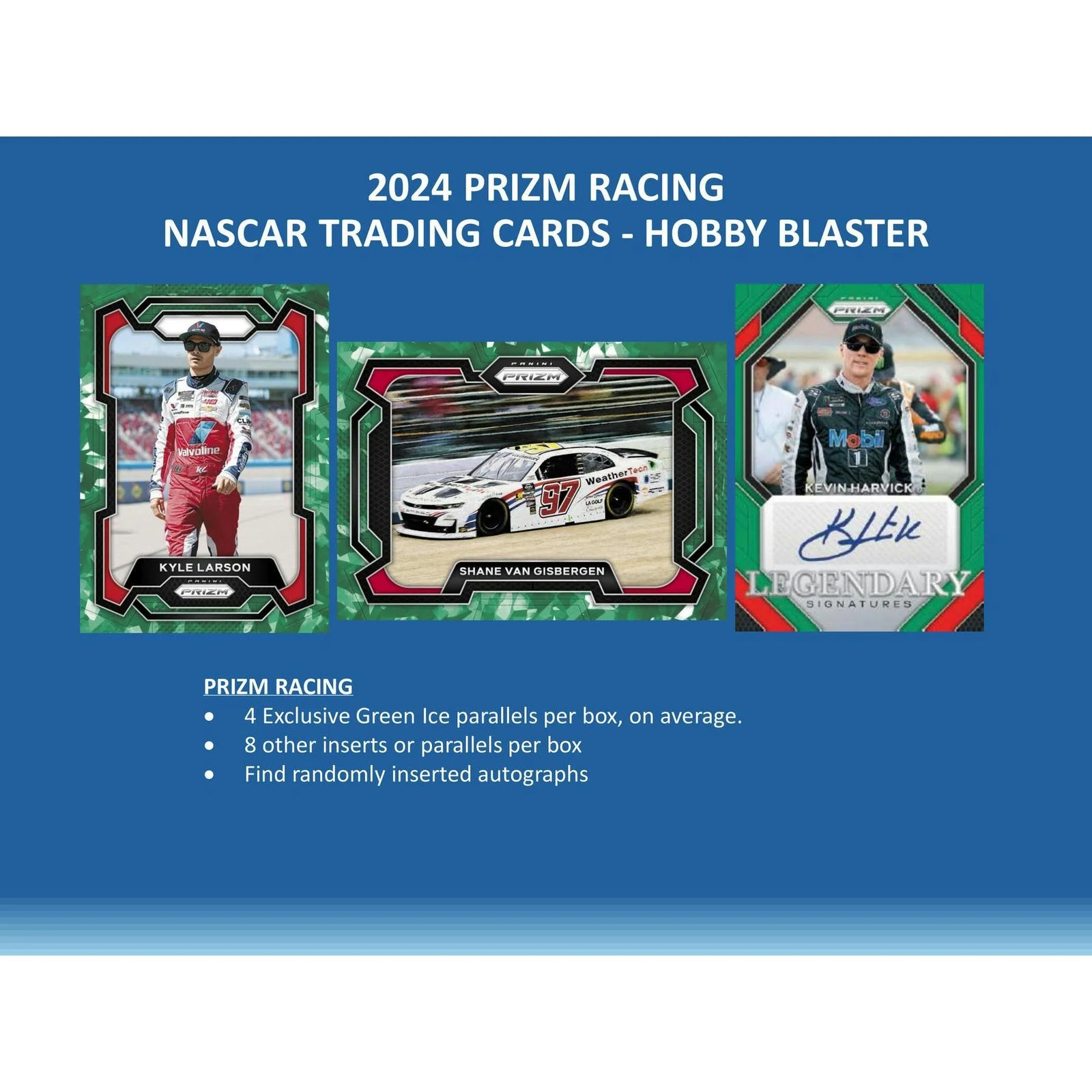 DRAFT - 2024 Panini Prizm NASCAR Racing Blaster | 20-Box Hobby Case