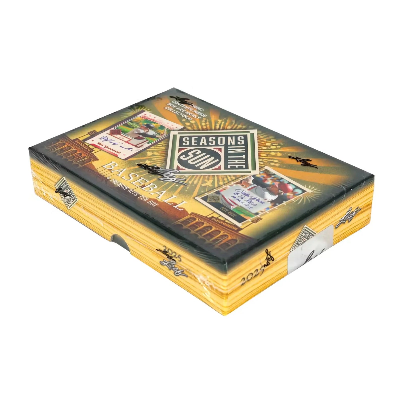 2025 Leaf Seasons in the Sun Baseball Hobby Box (Ships Sealed Only)