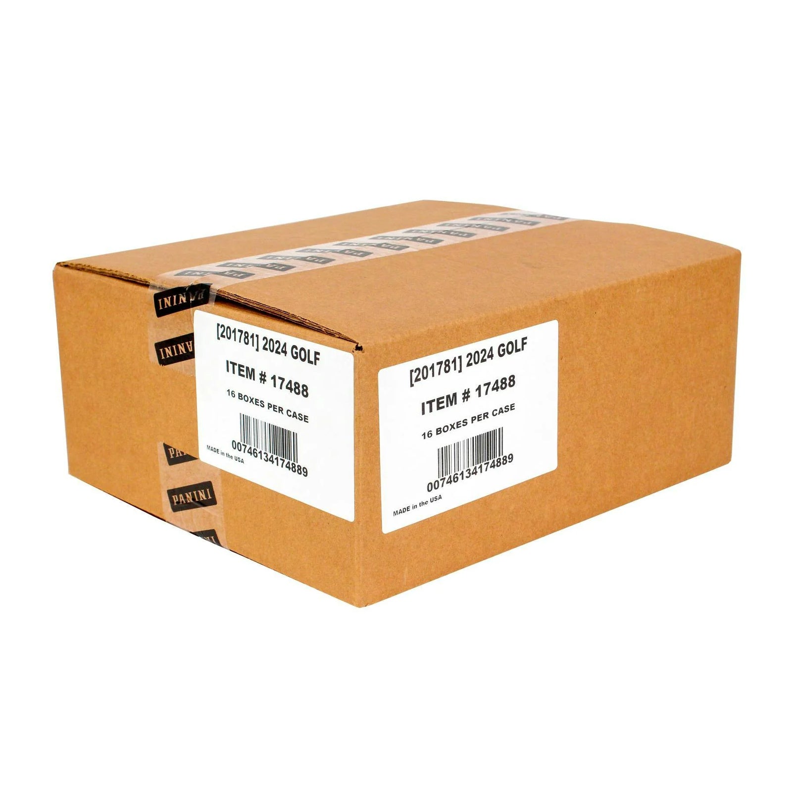 DRAFT - 2024 Panini Prizm LIV Golf Hobby 16-Box Case | SKU BV3D136T54