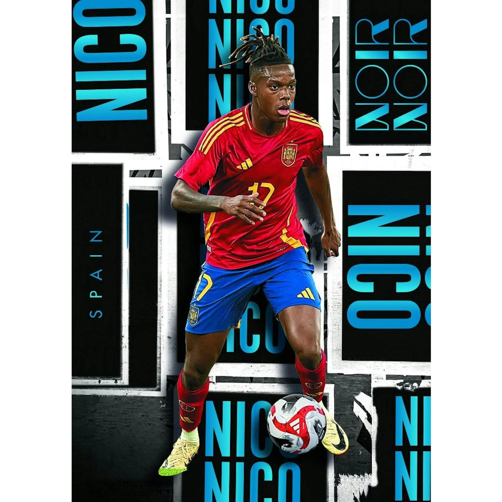 DRAFT - 2024/25 Panini Noir Soccer Hobby Box | Premium Edition