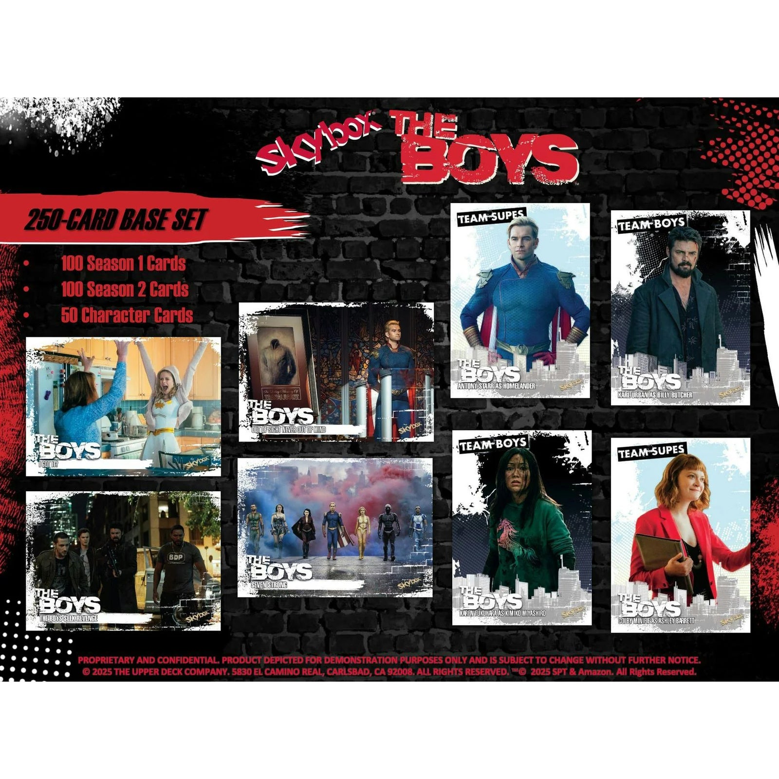 DRAFT - 2025 Upper Deck The Boys Season 1 & 2 Hobby Box | SKU BV3G0TCPLB