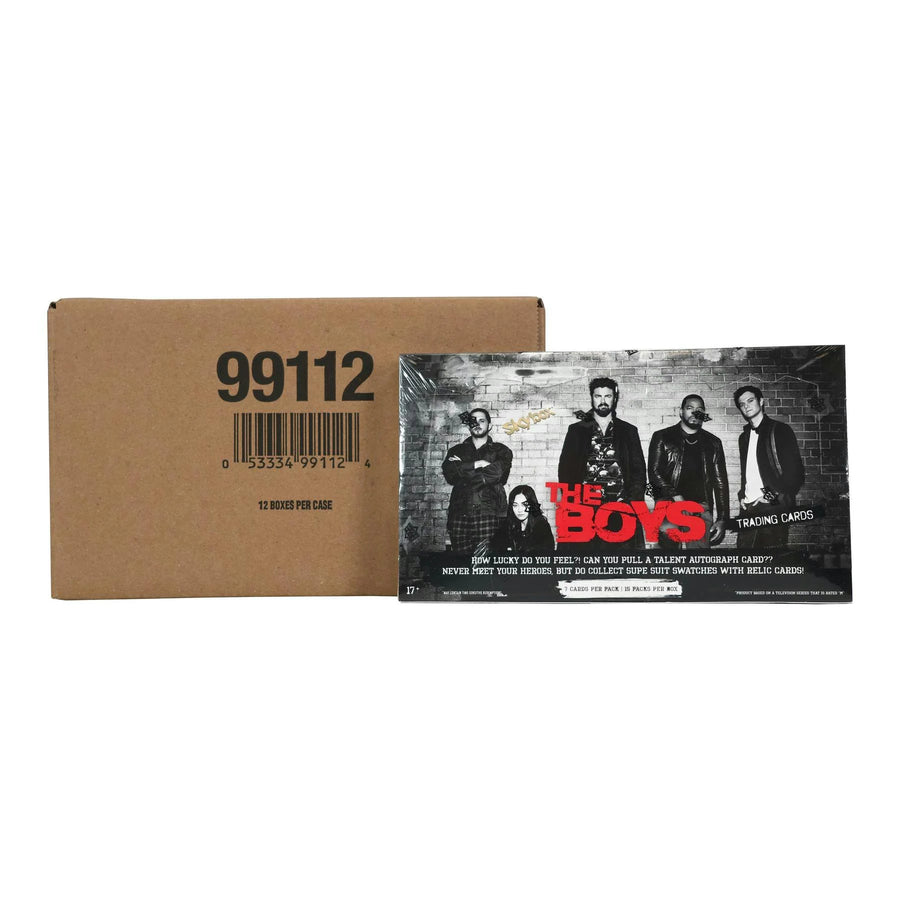 DRAFT - The Boys Season 1 & 2 Hobby 12-Box Case | Upper Deck 2025