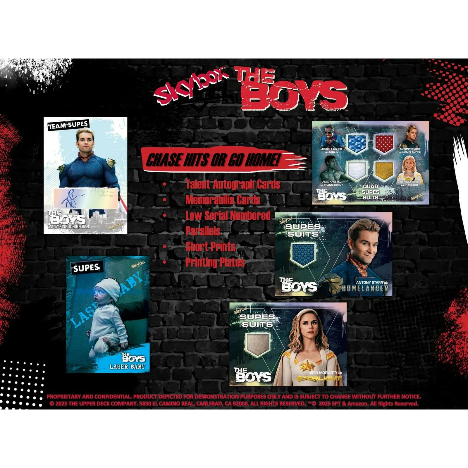 DRAFT - The Boys Season 1 & 2 Hobby 12-Box Case | Upper Deck 2025