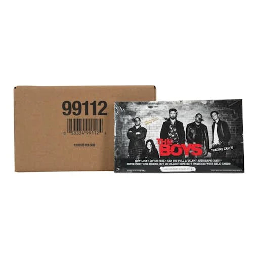 DRAFT - The Boys Season 1 & 2 Hobby 12-Box Case | Upper Deck 2025