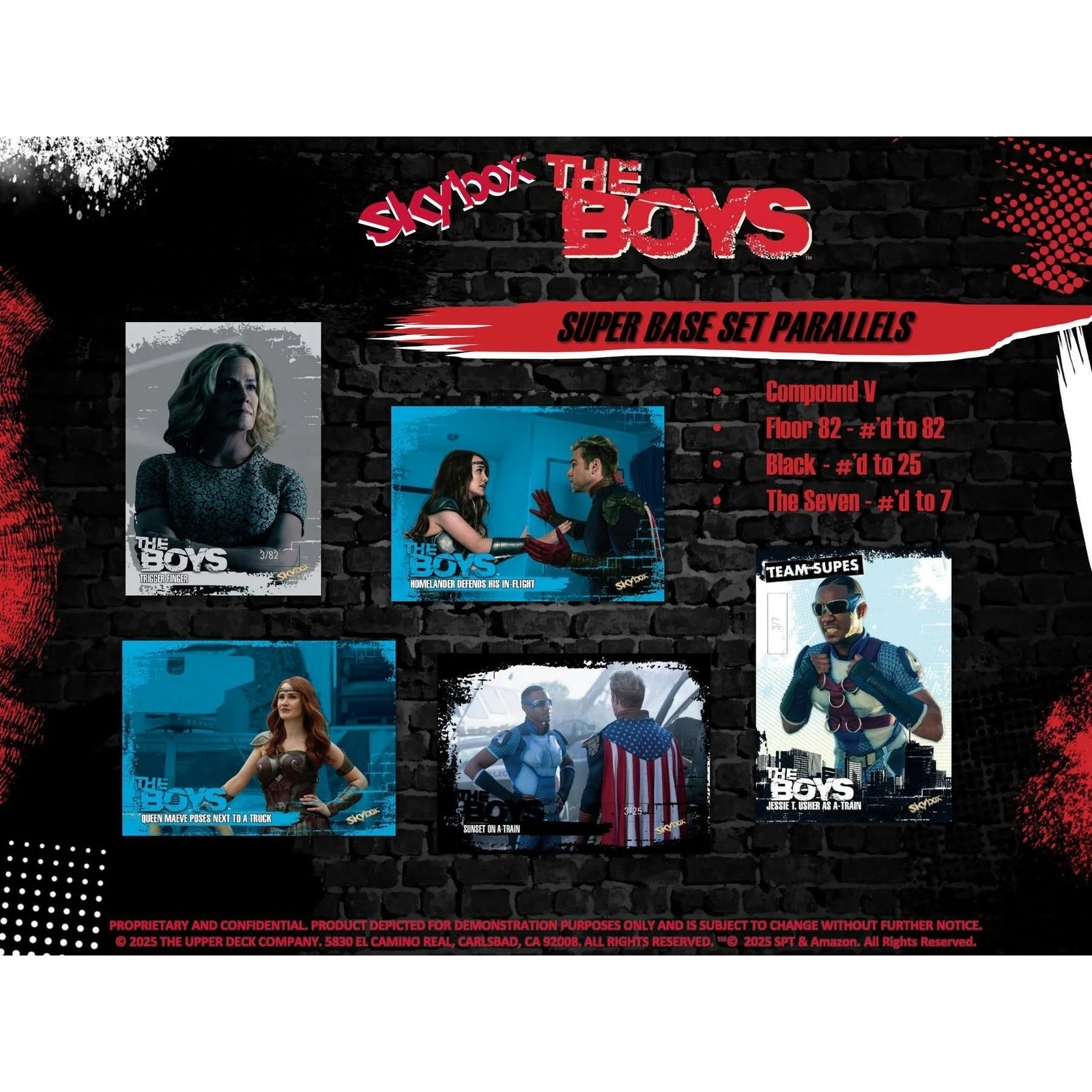 DRAFT - The Boys Season 1 & 2 Hobby 12-Box Case | Upper Deck 2025