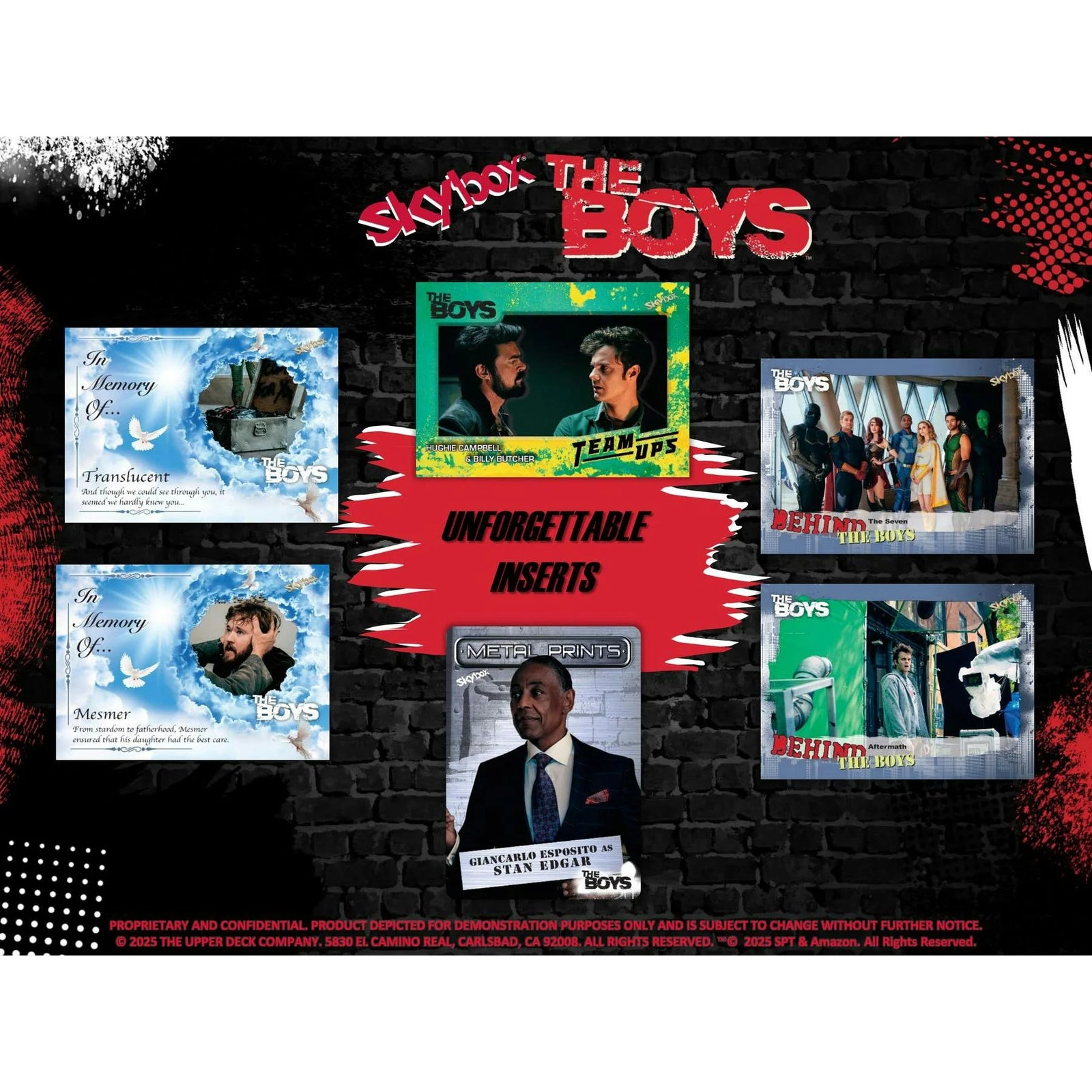 DRAFT - The Boys Season 1 & 2 Hobby 12-Box Case | Upper Deck 2025