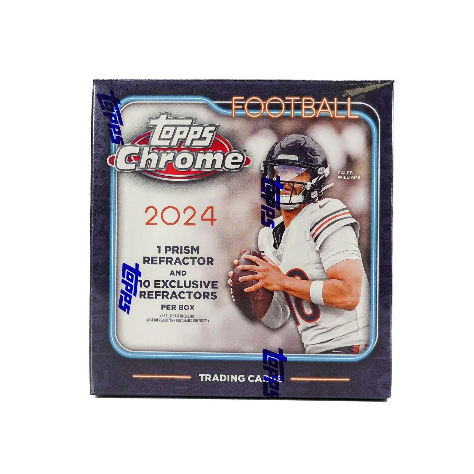 DRAFT - New 2024 Topps Chrome Football Mega 20-Box Case