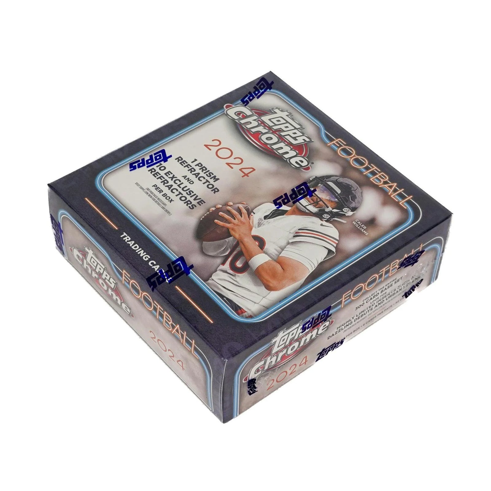 DRAFT - New 2024 Topps Chrome Football Mega 20-Box Case