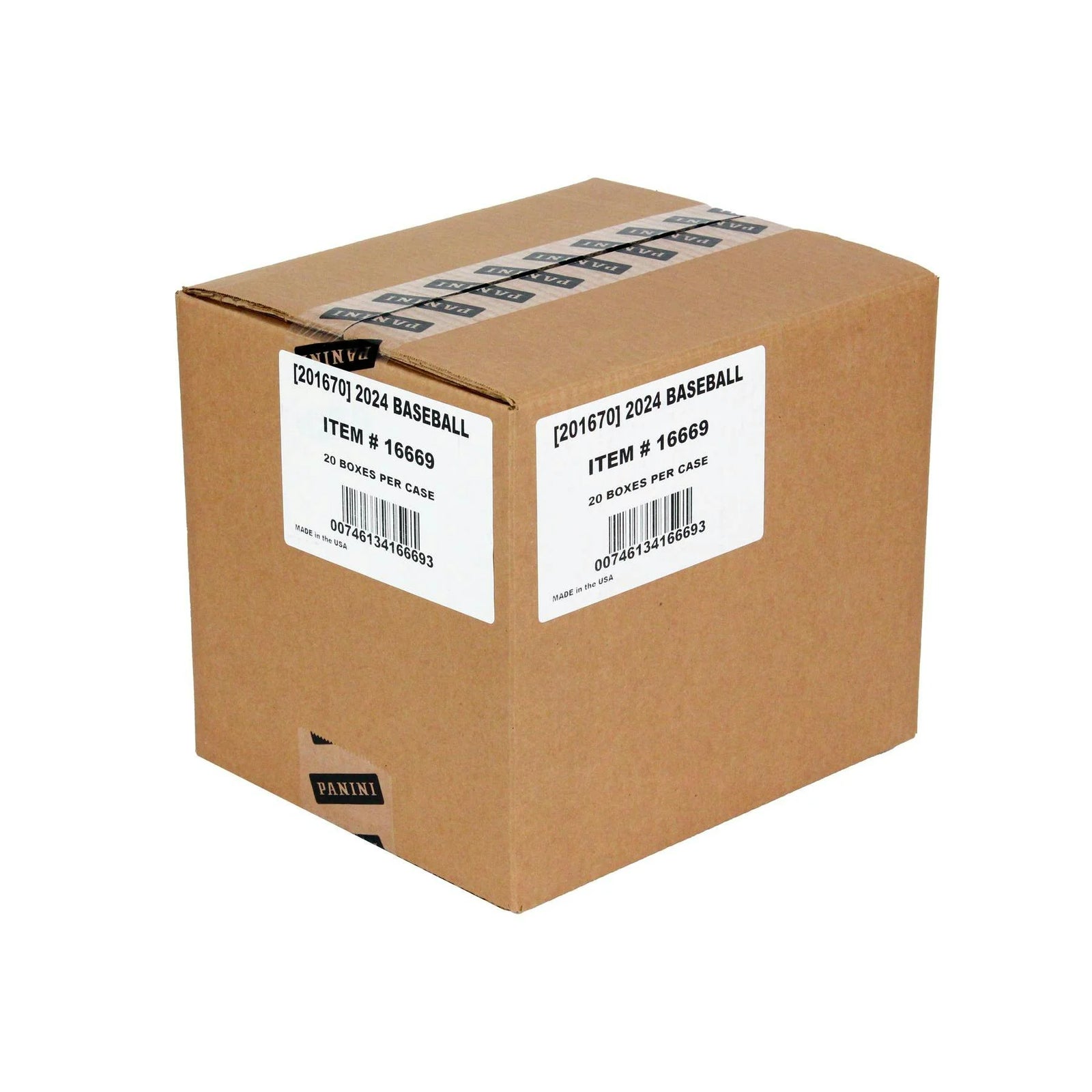 DRAFT - Just In 2024 Panini Prospect Edition Baseball Hobby 20-Box Case