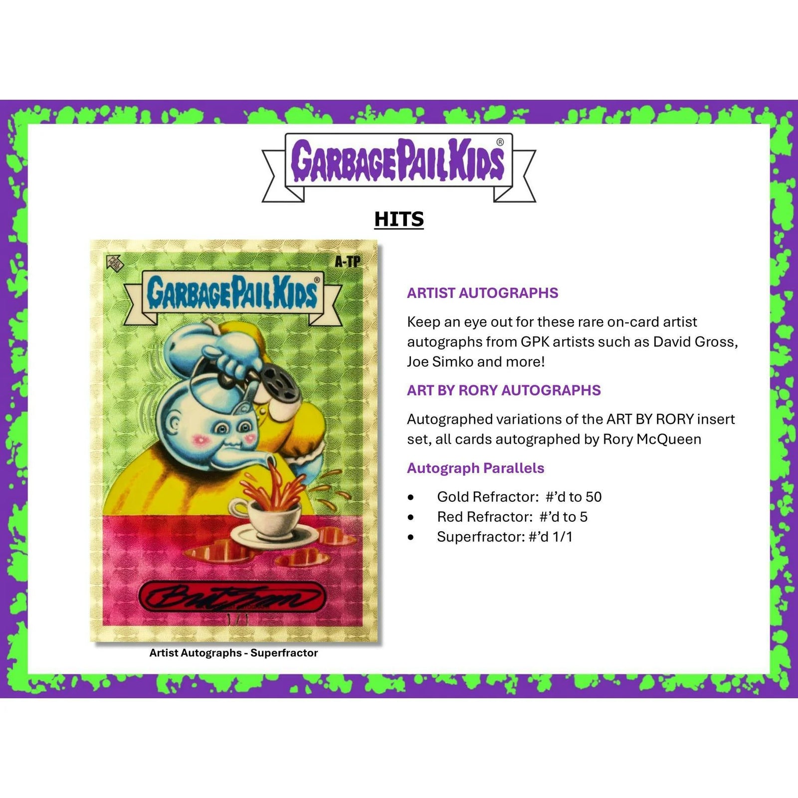 DRAFT - 2024 Topps Garbage Pail Kids Chrome Series 7 Blaster Box