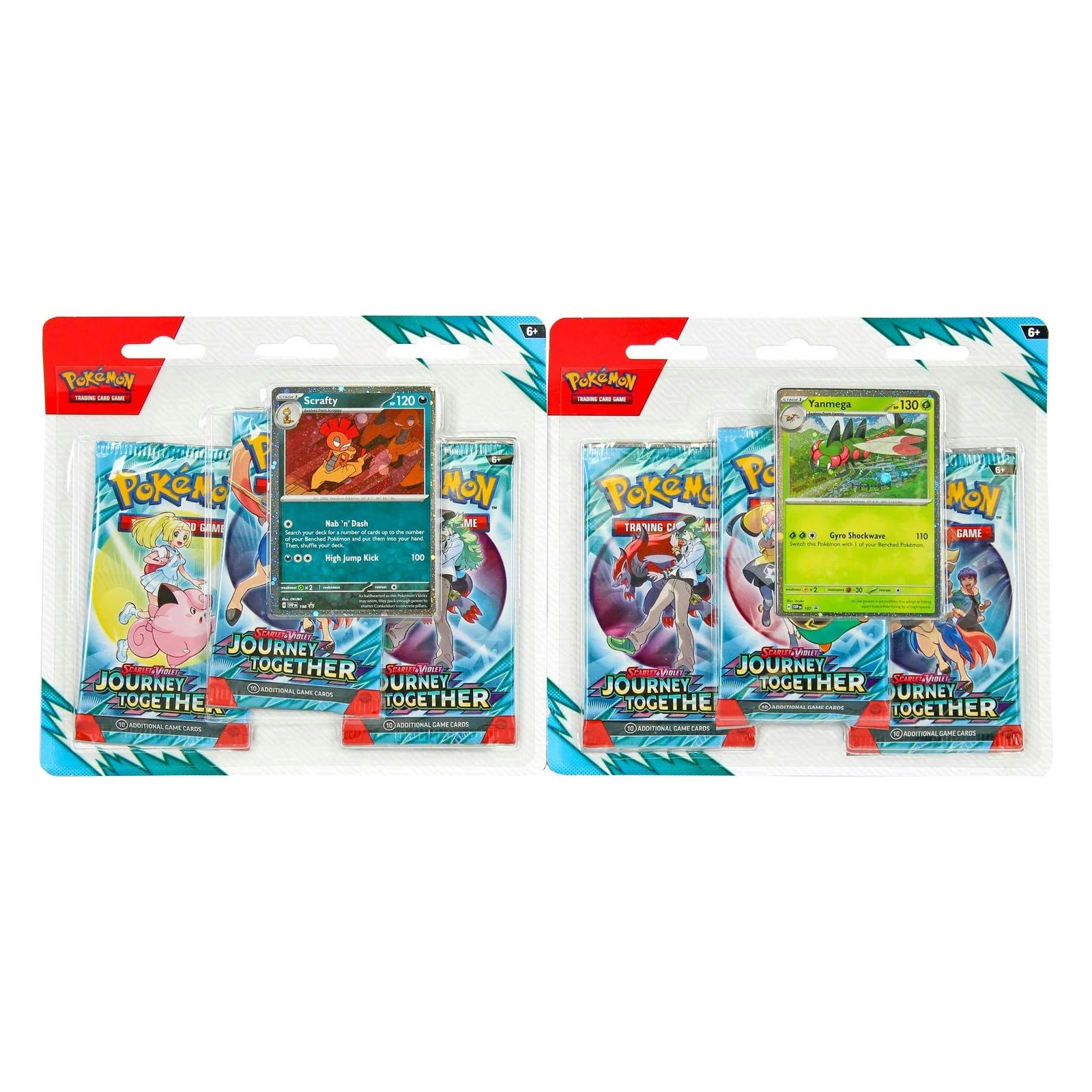DRAFT - Pokemon Scarlet & Violet Journey Together 3-Pack 24-Blister Case | Sealed