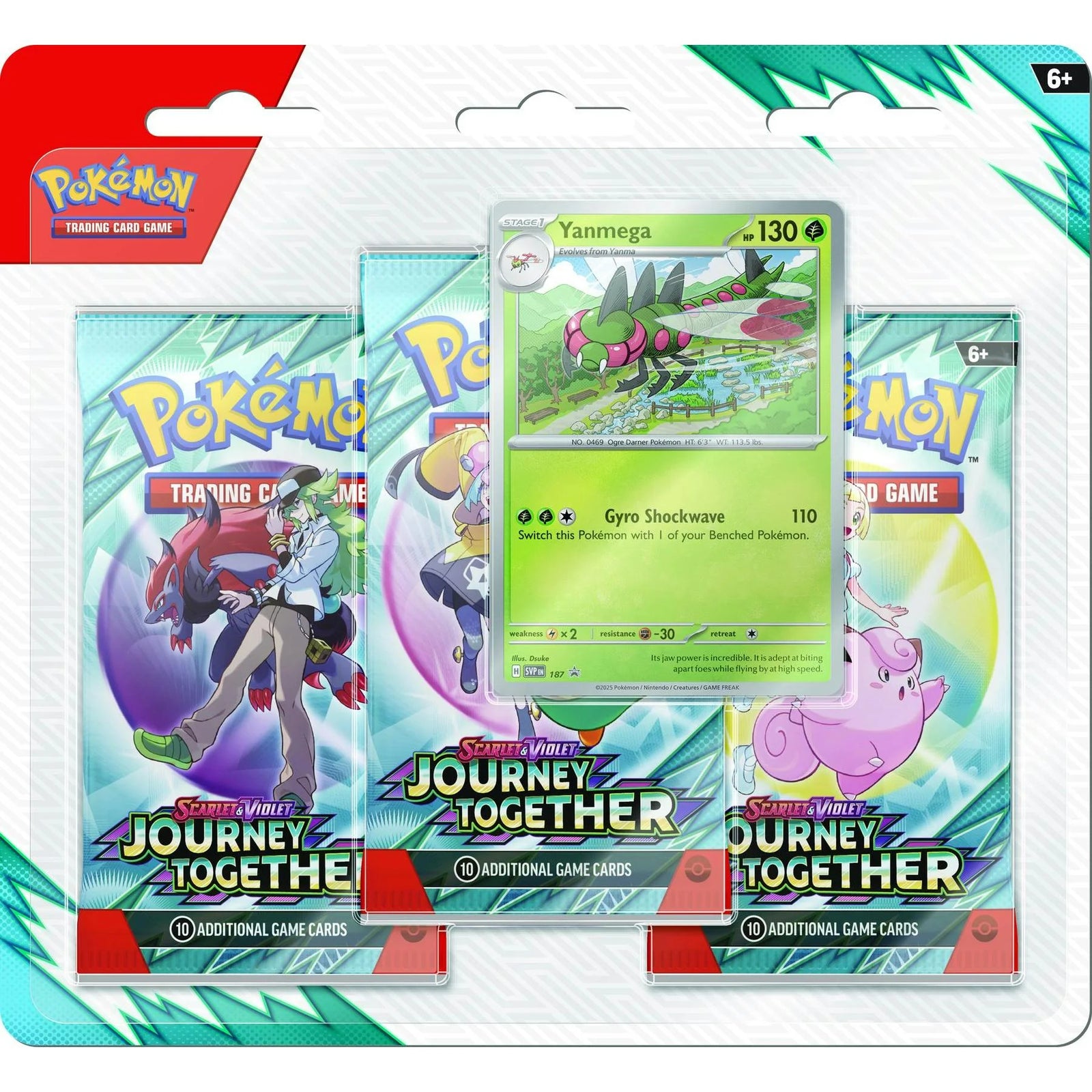 DRAFT - Pokemon Scarlet & Violet Journey Together 3-Pack 24-Blister Case | Sealed