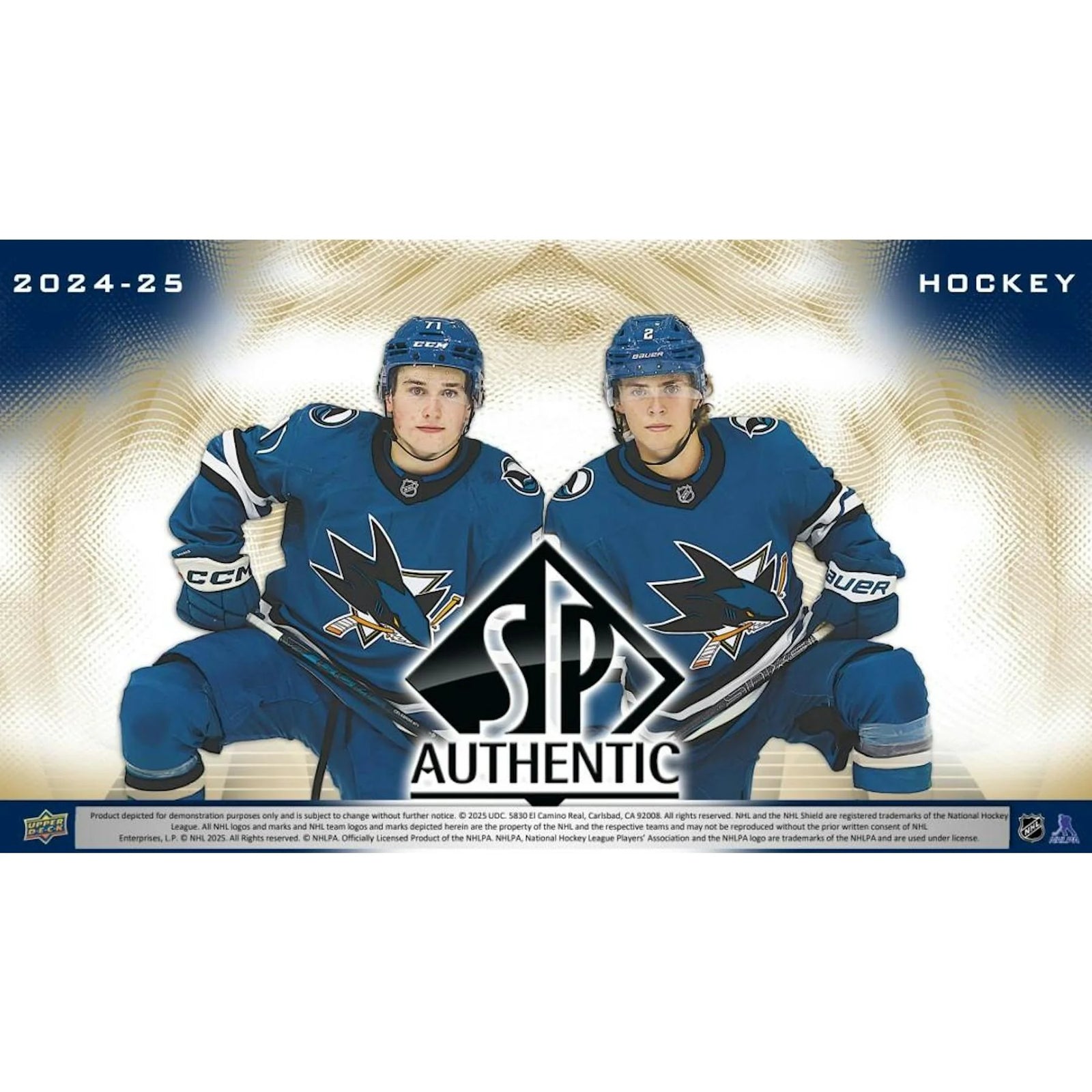 DRAFT - 2024/25 Upper Deck SP Authentic Hockey Hobby Box