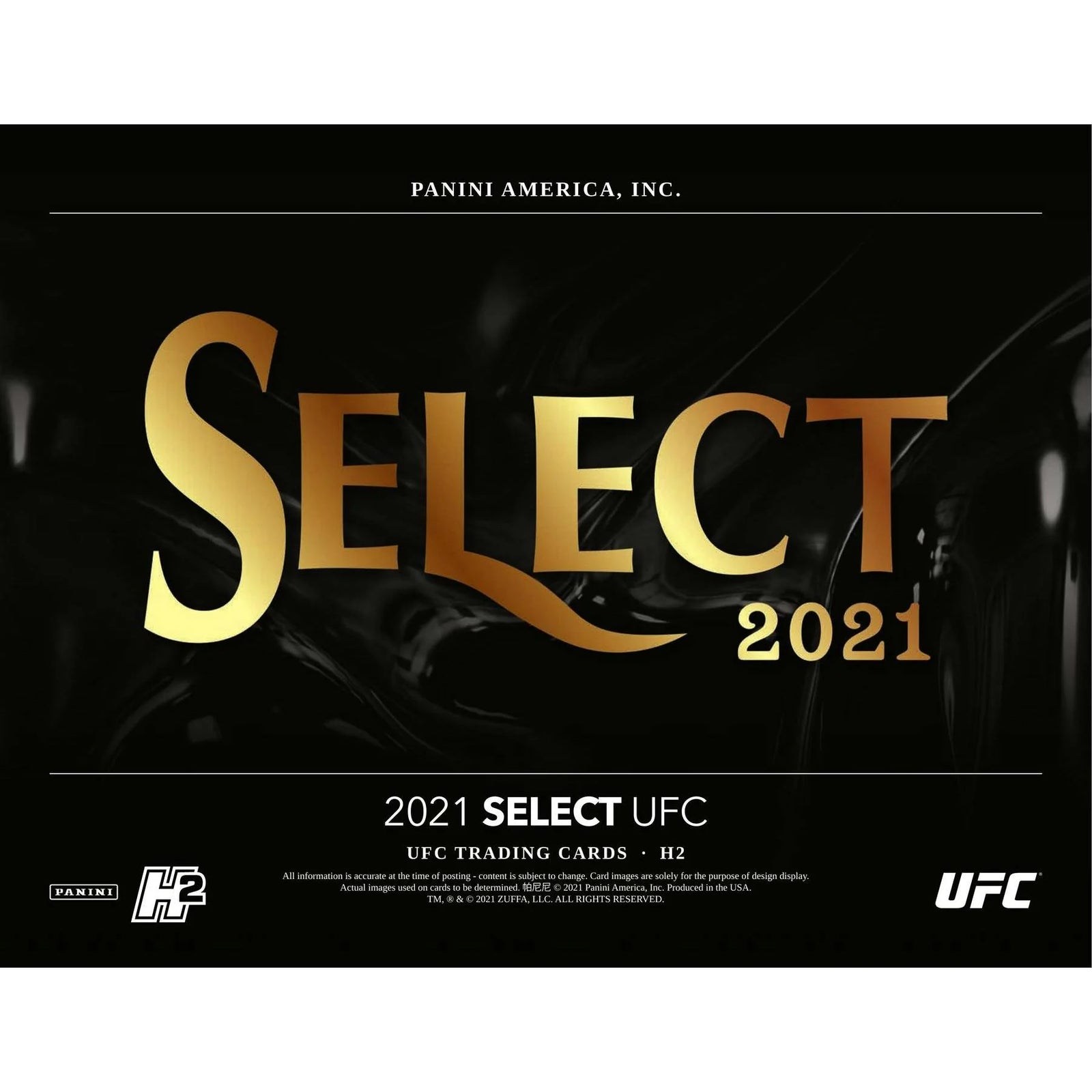 DRAFT - 2021 Panini UFC Select H2 Hobby Hybrid Box