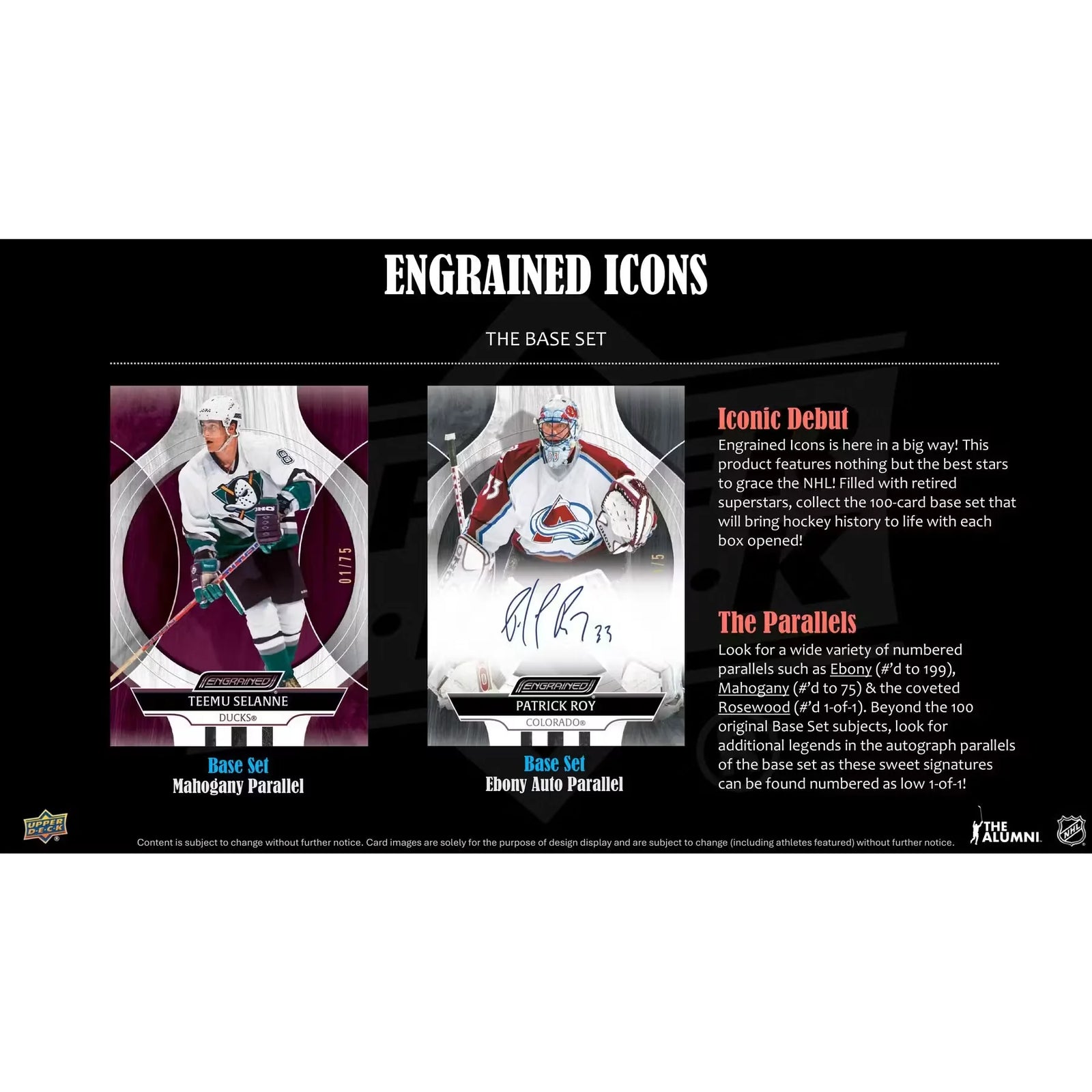 2024 25 Upper Deck Engrained Icons Hockey Hobby Box