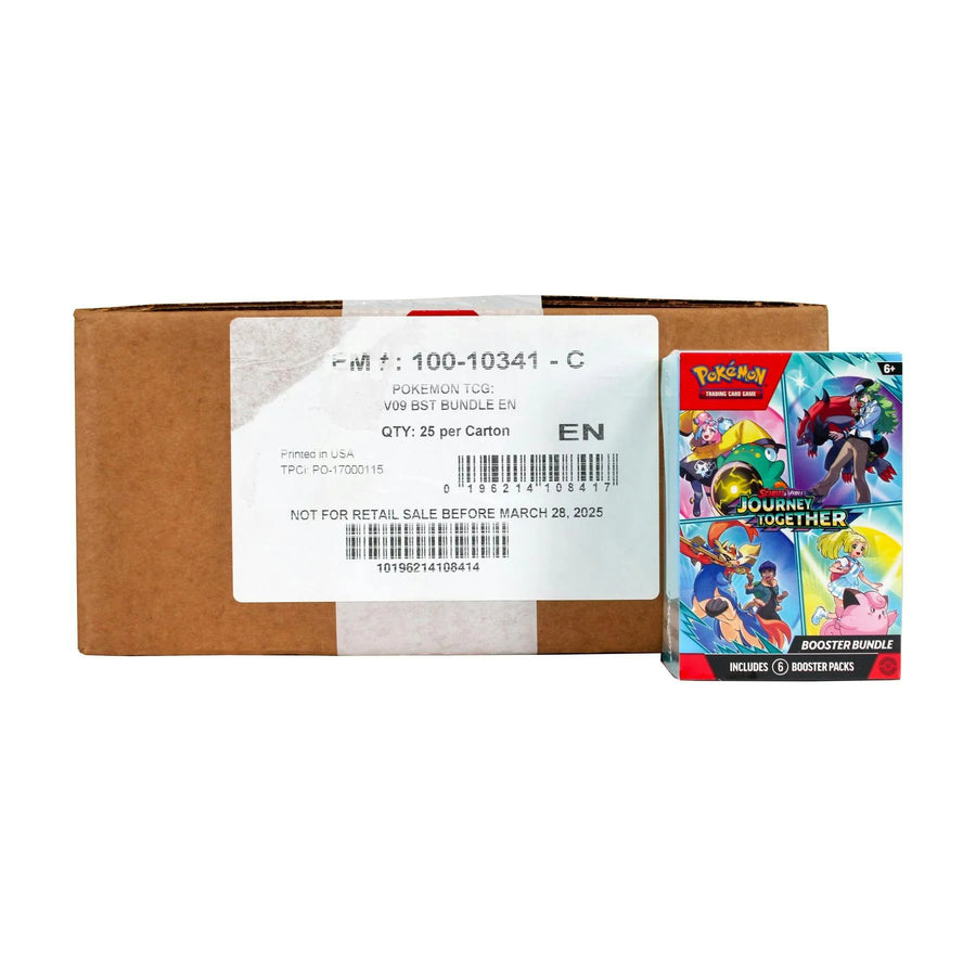 DRAFT - Pokemon Scarlet & Violet Journey Together 25-Bundle Case | Sealed