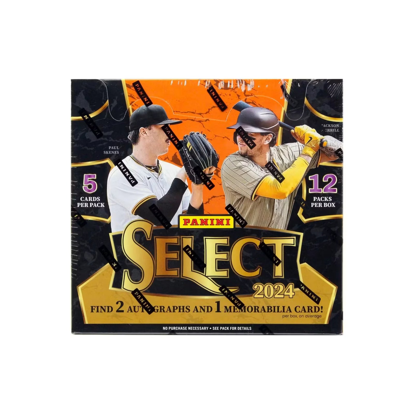 2024 Panini Select Baseball Hobby Box (Ships Sealed Only)