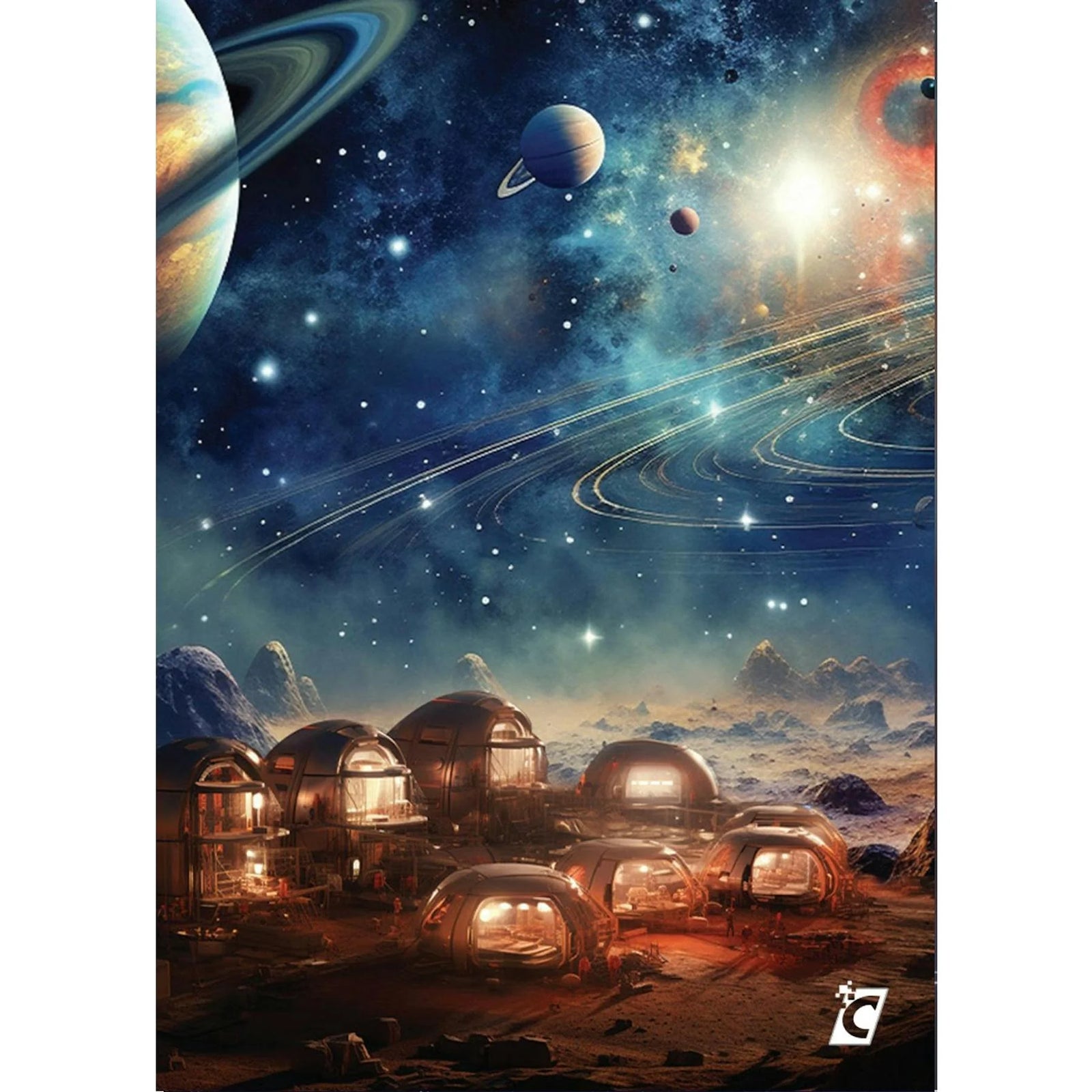 DRAFT - 2025 Cardsmiths Currency Space Trading Cards | 12-Box Collector Case