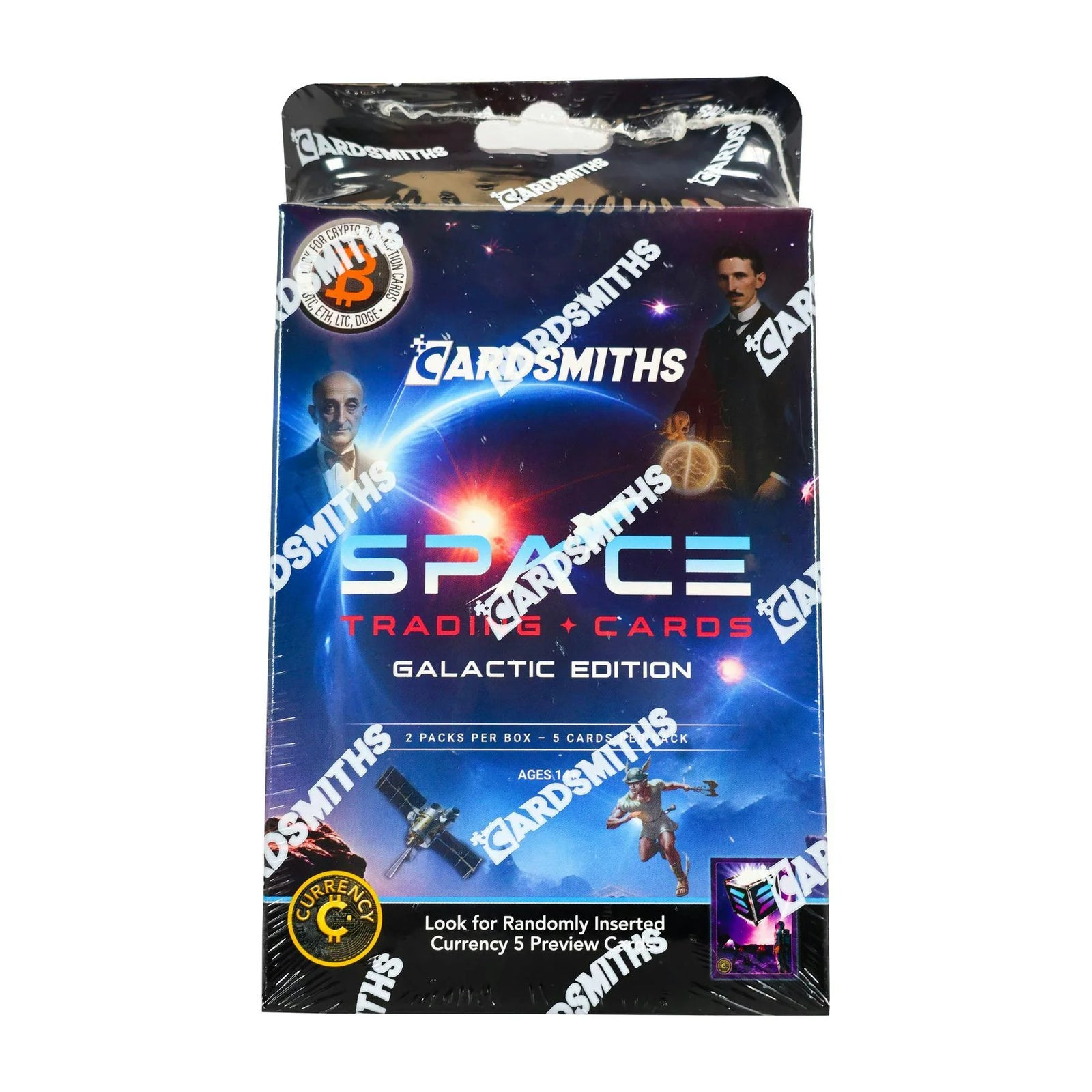 DRAFT - 2025 Cardsmiths Currency Space Trading Cards | 12-Box Collector Case