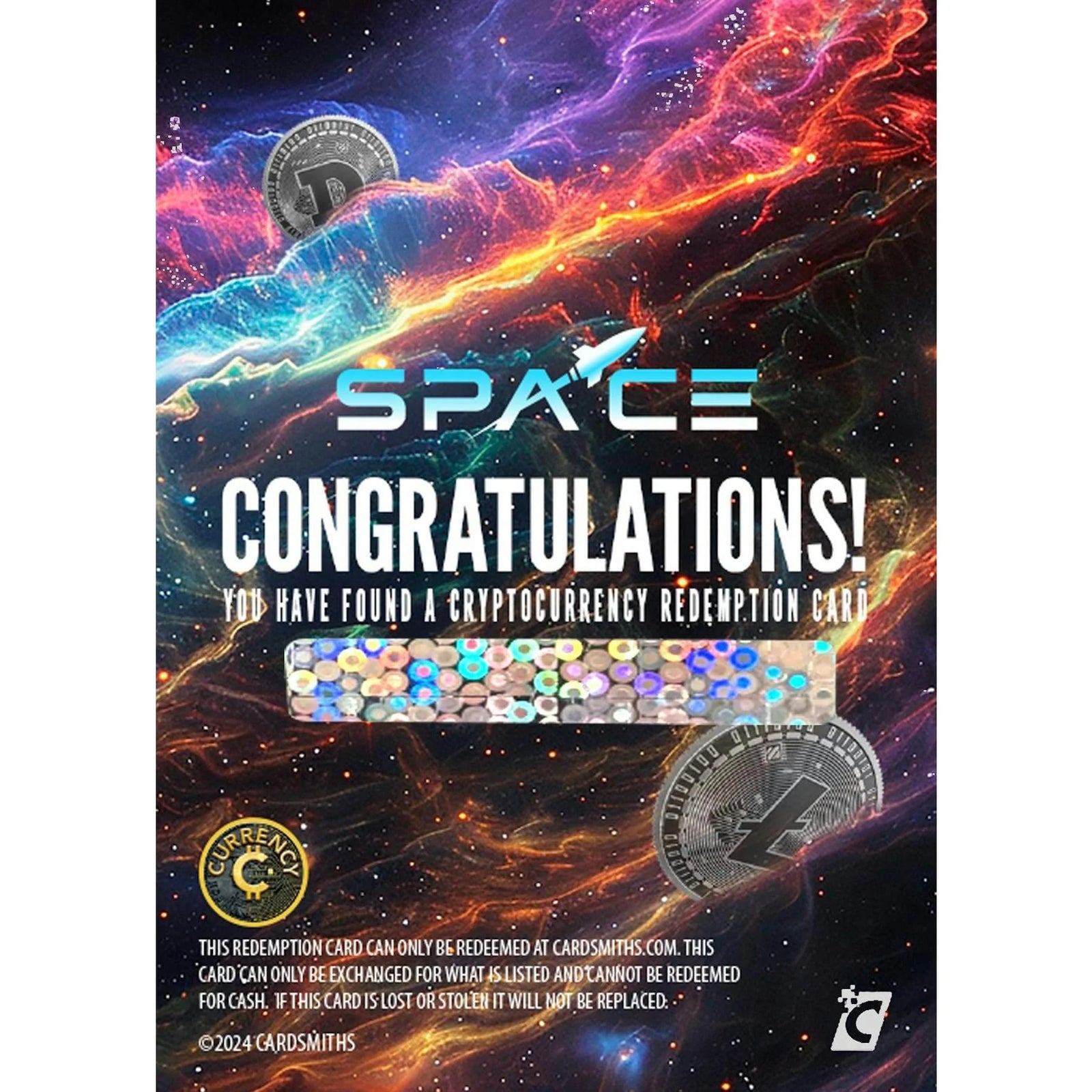 DRAFT - 2025 Cardsmiths Currency Space Trading Cards | 12-Box Collector Case
