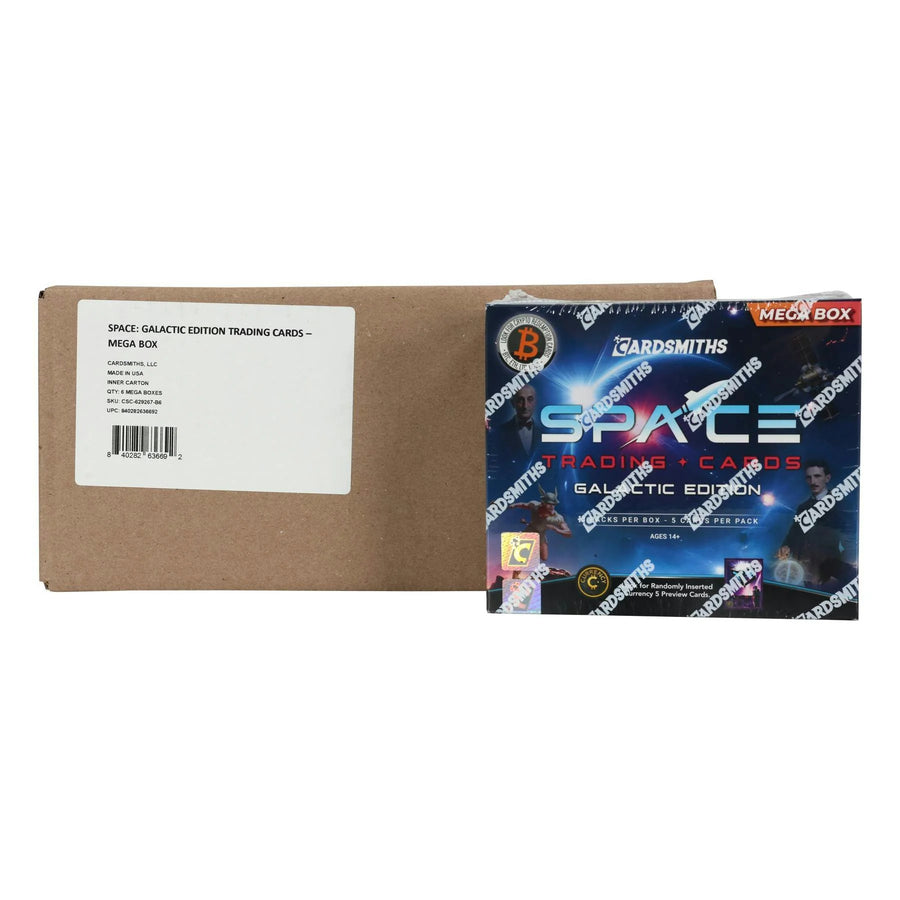 DRAFT - 2025 Cardsmiths Currency Space Trading Cards Mega 6-Box Case