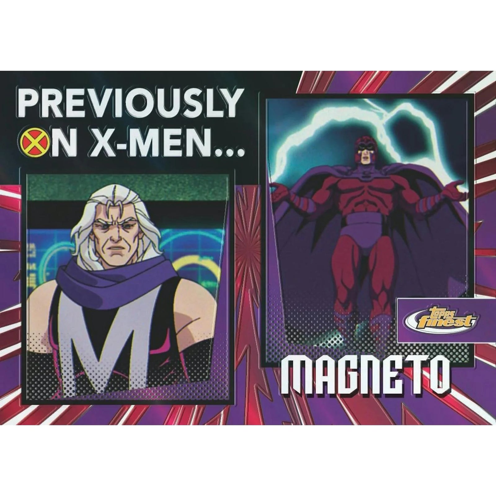 DRAFT - 2025 Topps Finest X-Men '97 Hobby Box