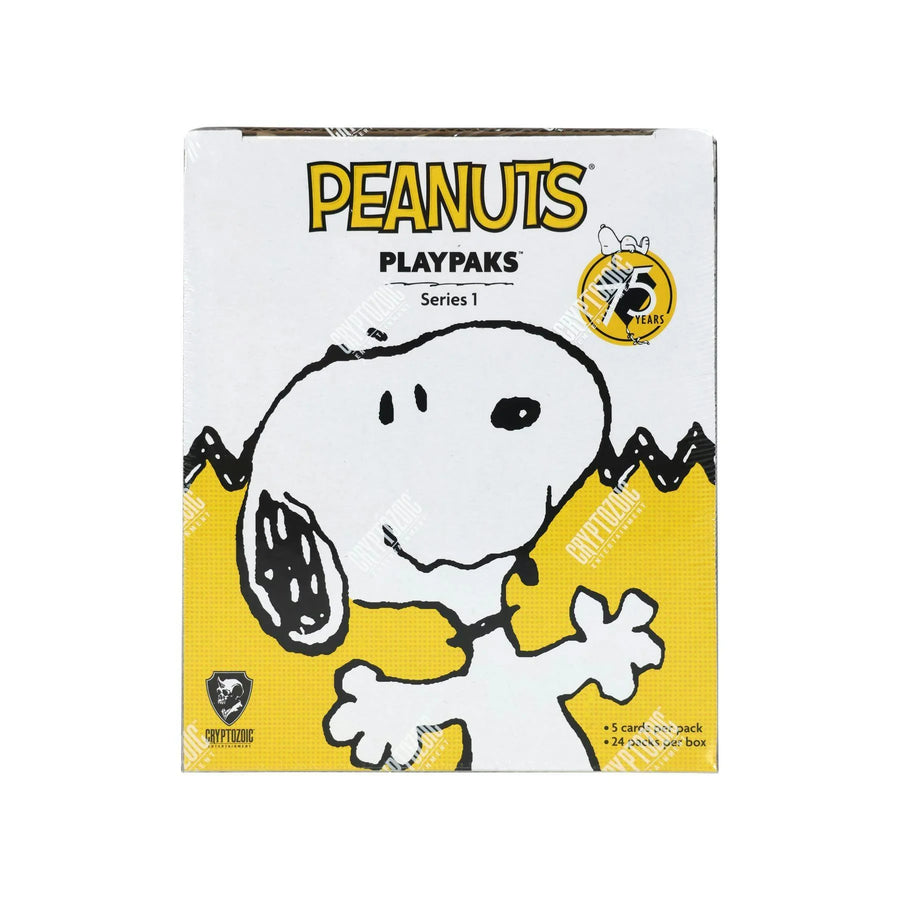 DRAFT - 2025 Cryptozoic Peanuts Playpaks 75 Years Series 1 Hobby Box
