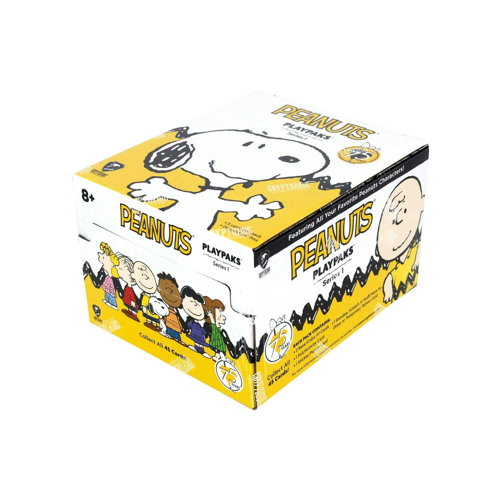 DRAFT - 2025 Cryptozoic Peanuts Playpaks 75 Years Series 1 Hobby Box