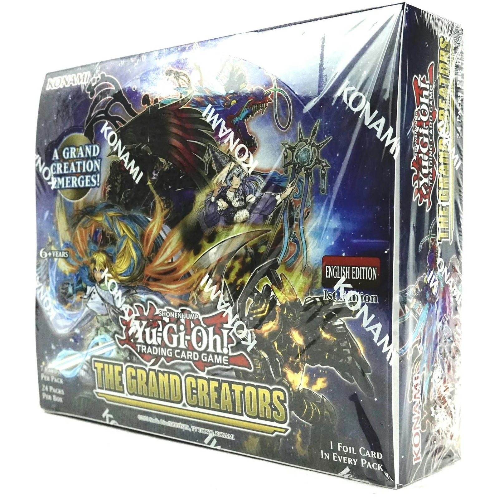DRAFT - Yu-Gi-Oh The Grand Creators Booster Box | Sealed