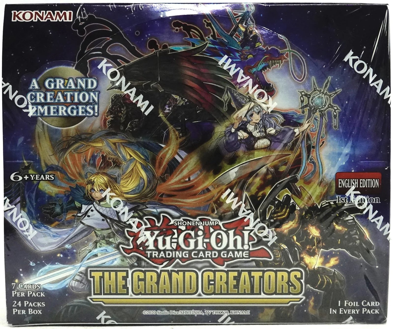 DRAFT - Yu-Gi-Oh The Grand Creators Booster Box | Sealed