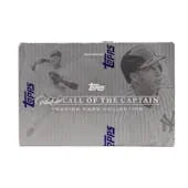 DRAFT - Just In 2022 Topps x Derek Jeter - Call of the Captain Hobby Box