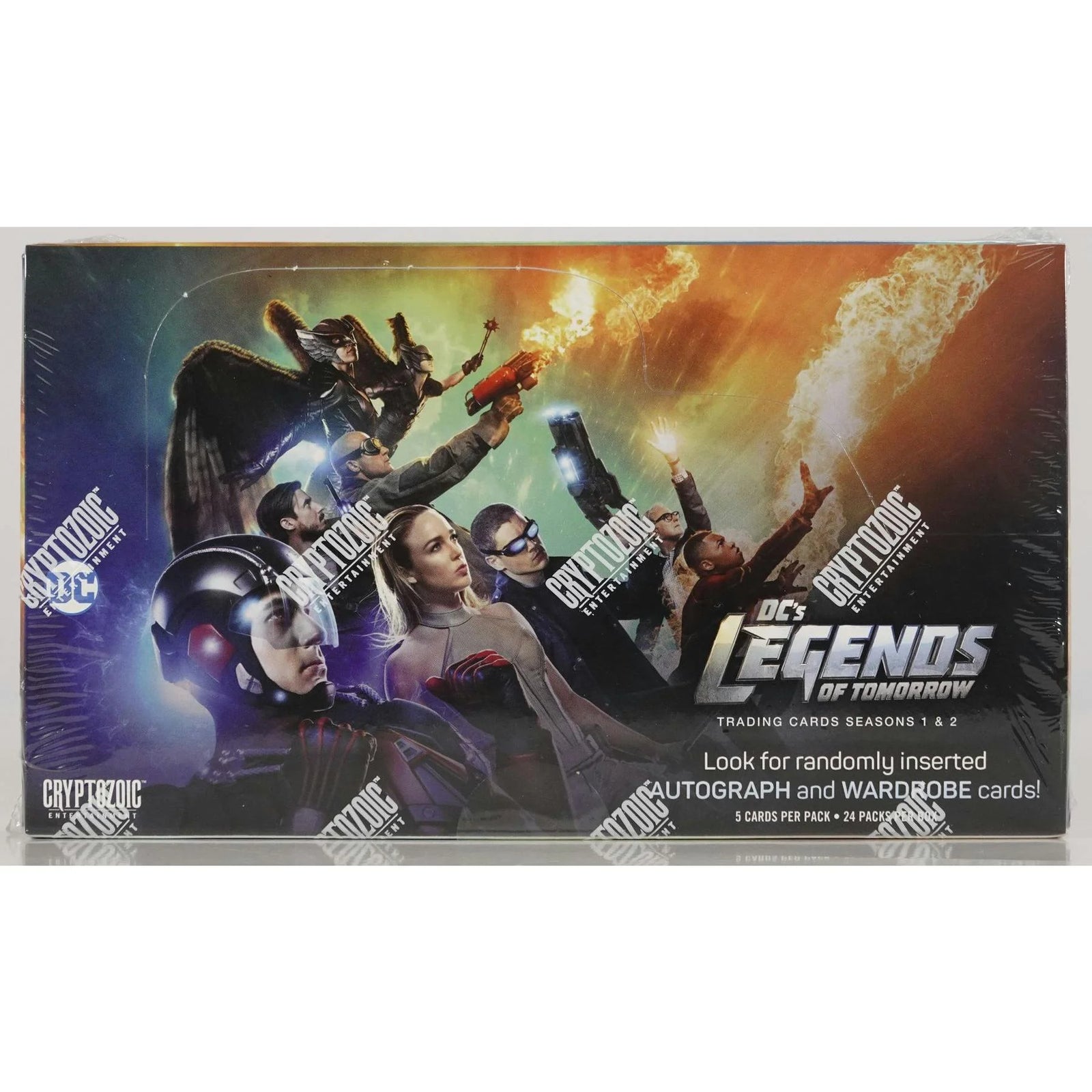 DRAFT - DC's Legends of Tomorrow Season 1 & 2 Trading Cards Box | Cryptozoic 2018