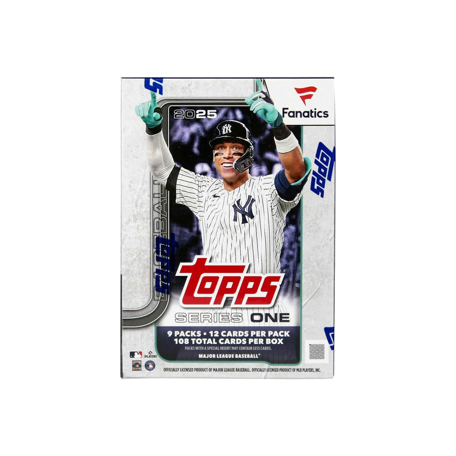 DRAFT - Just In 2025 Topps Series 1 Baseball Fanatics Blaster Box