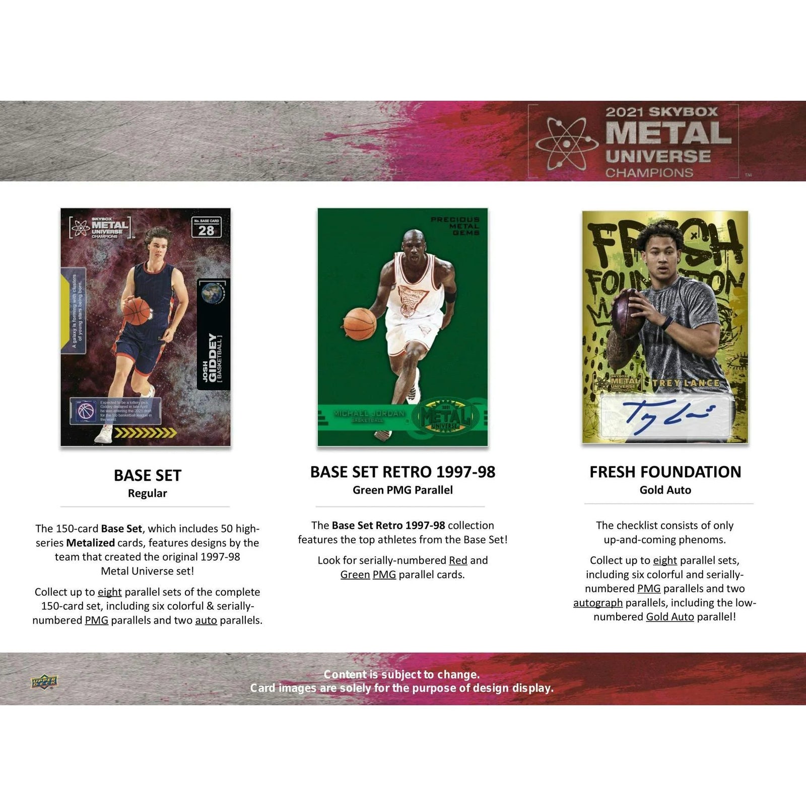 DRAFT - 2021 Upper Deck Skybox Metal Universe Champions Hobby 16-Box Case | dacardworld:BV430GDBQF