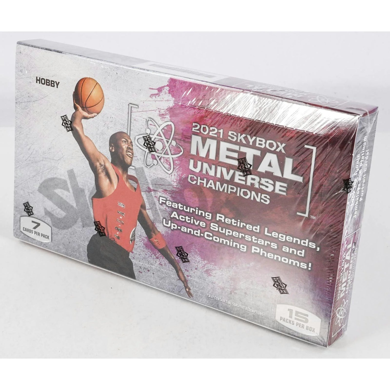 DRAFT - 2021 Upper Deck Skybox Metal Universe Champions Hobby Box | BV430GU78B